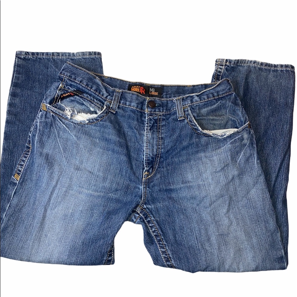 Ariat FR Work M3 Loose fit cotton mens jeans 36/30